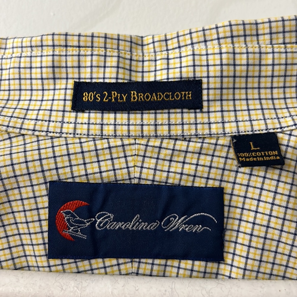 80’s 2-ply broadcloth Eddie Bauer long sleeve button down